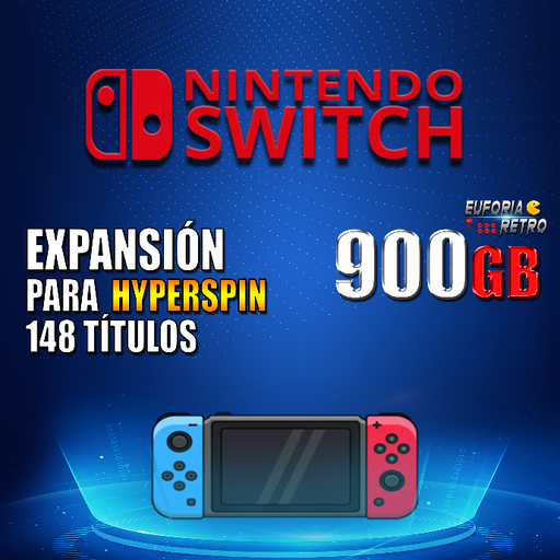 SISTEMA NTDO SWITCH 930GB | EXPANSION PARA HYPERSPIN
