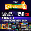 SISTEMA ARCADE HYPERSPIN 150GB HD EDITION PARA WINDOWS