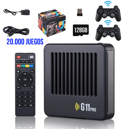 CONSOLA RETRO G11 PRO 128GB 20.000 JUEGOS